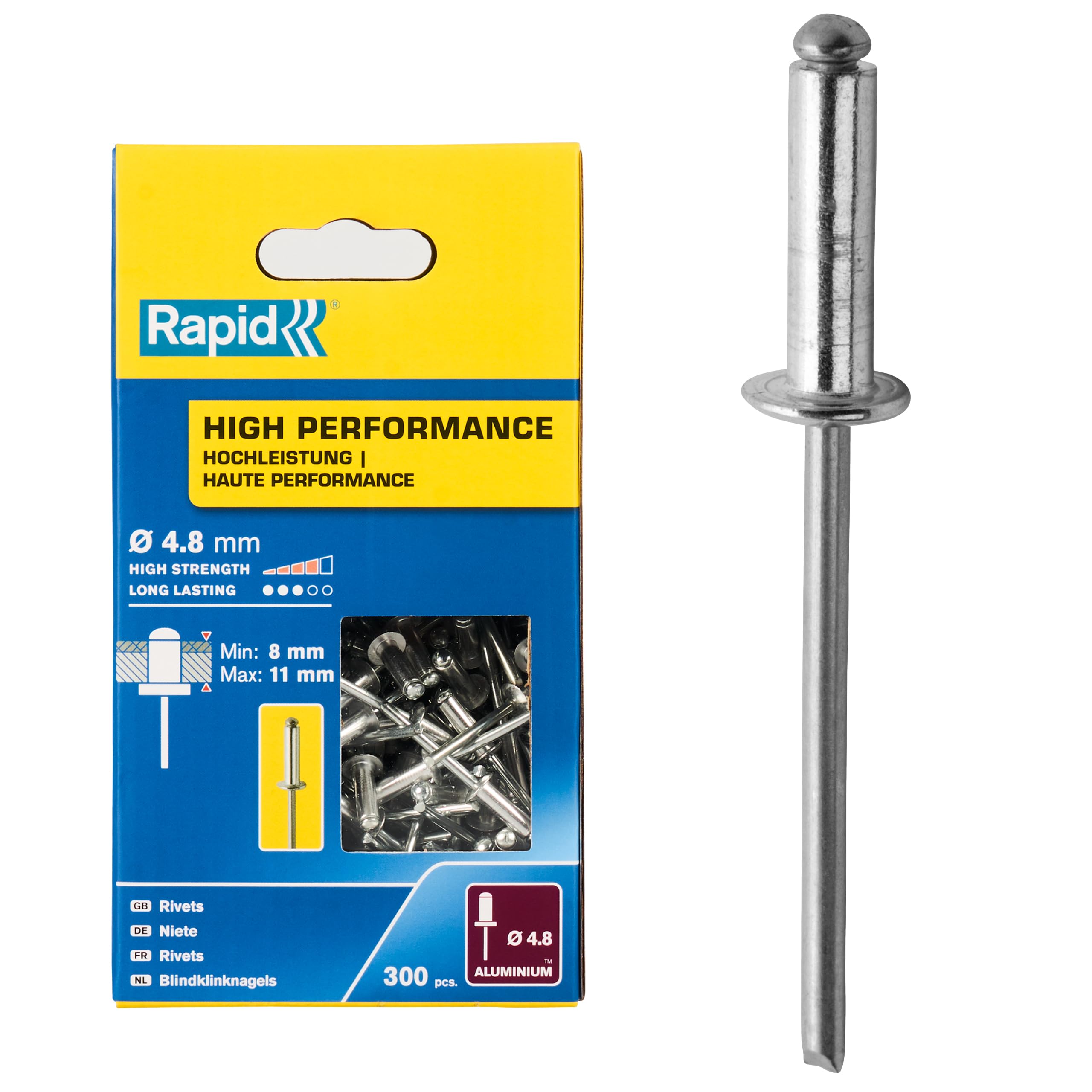 Rapid High Performance Rivet Ø4.8 x 14 mm