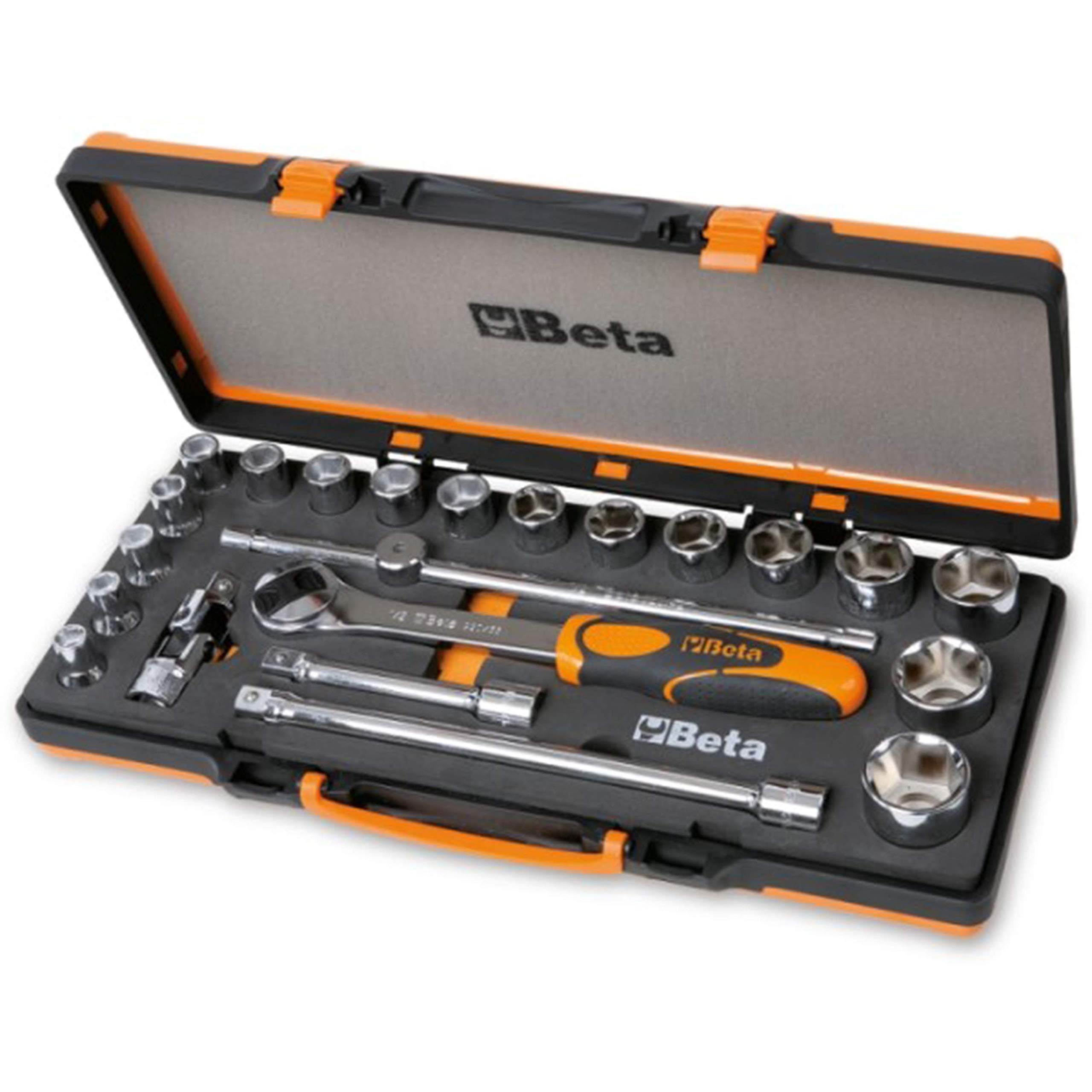 Beta 920A/C17M 22 PCE. 1/2" Dr. Hexagon Socket Set