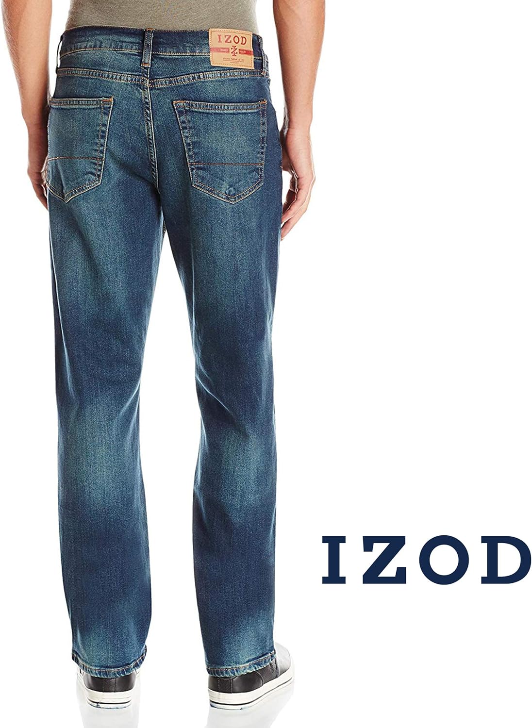 izod mens jeans relaxed fit