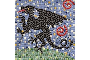 ALEA MOSAIC Complete Your Next DIY Project with Our Ceramic Mosaic Kit, Square 7inch (20cm) Dragon