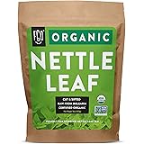 Organic Nettle Leaf | Herbal Tea (200+ Cups) | Cut & Sifted | 16oz Resealable Kraft Bag | 100% Raw From Bulgaria | by FGO