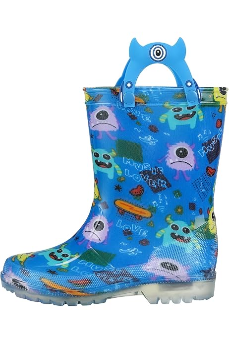 Amazon Hibigo Rain Boots Waterproof Ankle Stay Cozy N 100