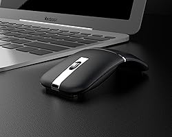 Bluetooth Travel Mouse Arc Wireless Mouse, Slim