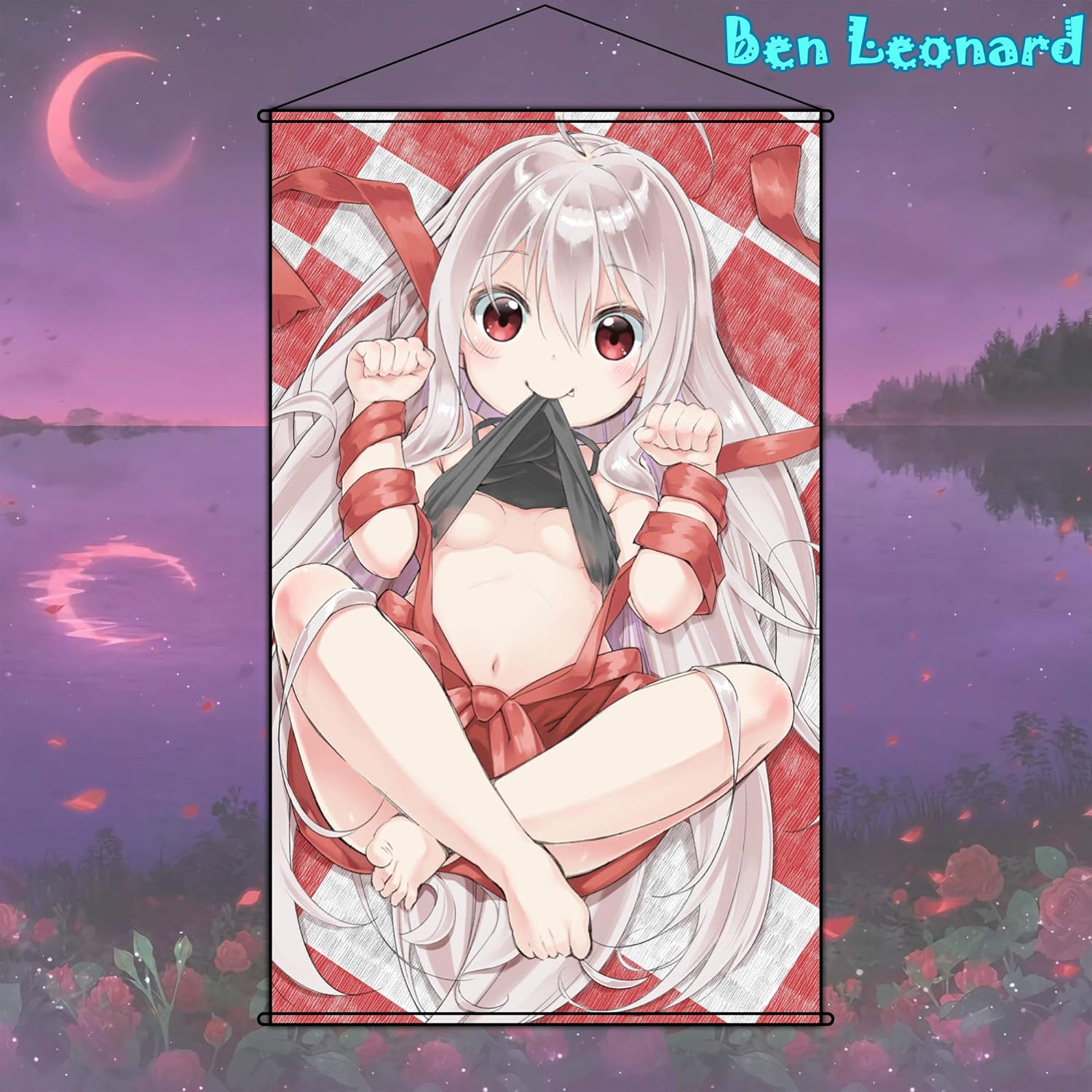Amazon Ben Leonard タペストリー うらら迷路帖 千矢 ちや ポスター 掛ける絵 約60cmx90cm アニメ 萌えグッズ 通販