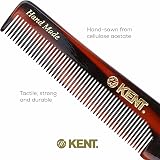 Kent Brushes A R18T Fine Toothed Pocket Hair Comb 138mm Wet Dry Hair view 5