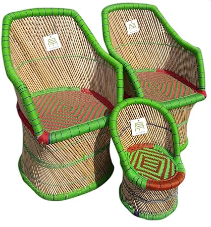 Ecowoodies HandiCraft Cane Furniture Set