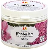 Mendelberg Wonder Lace Edible Lace Paste, White 5.2 Fluid Ounces