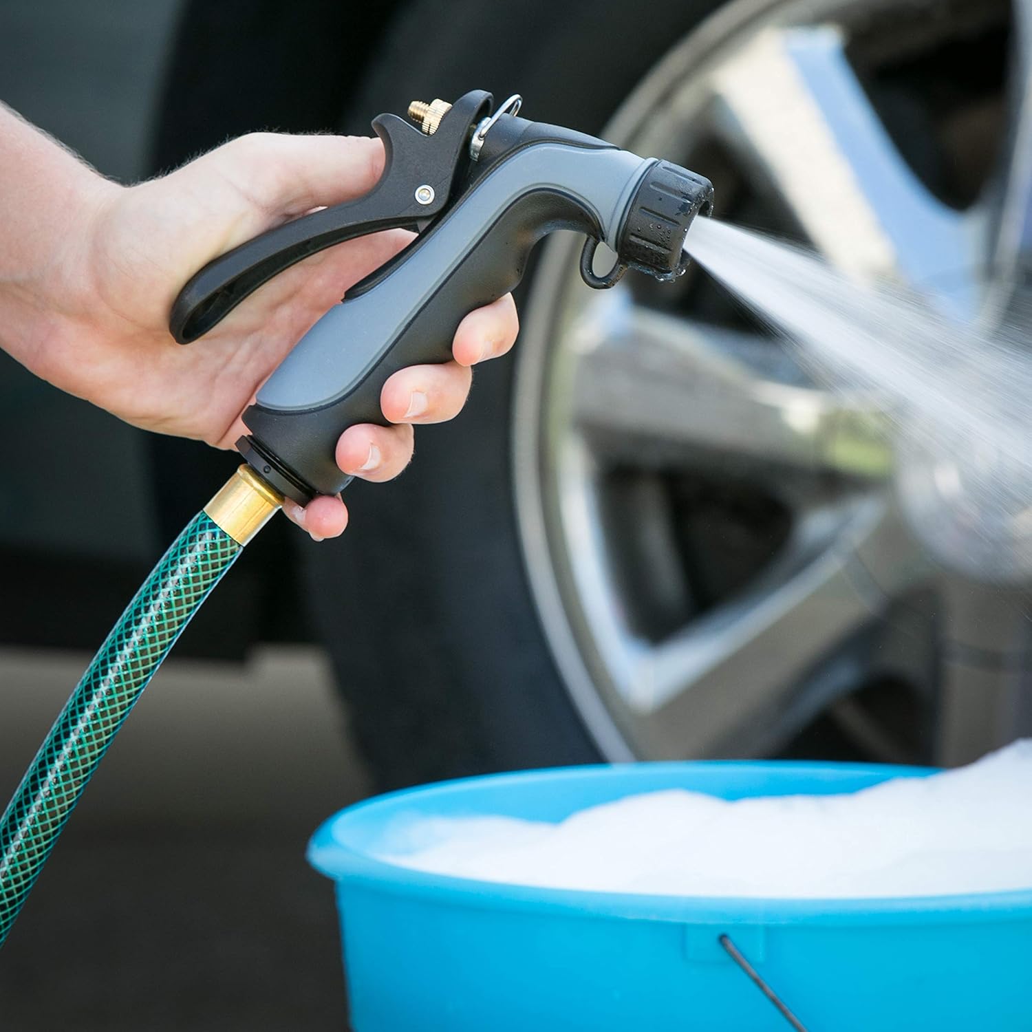 Melnor 65041-AMZ Heavy Duty Industrial Nozzle and QuickConnect Product Adapter Set,  Bundle : Garden & Outdoor