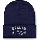 Beanie for Men Women Vintage Embroidered City Hats Apparel Gifts Classic Sport Beanie