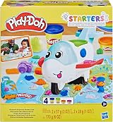 Play-Doh Airplane Explorer Starter Set Jet Toy Map Playmat 4 Colours 3 view 2