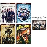 The Librarians: Complete TV Series Seasons 1-4 + Bonus Art Card