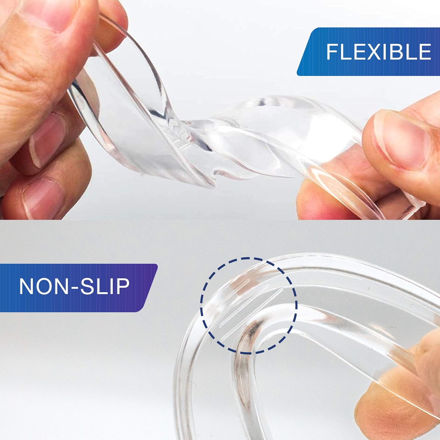 Mouth Guard for Grinding Teeth, Night Guard, Moldable Dental Guard, Professional Mouth Grinding Guard, Comfortable Custom Mold for Clenching, Bruxism, Whitening Tray & Sports Guard (4 Pack, 2 Sizes) : Beauty