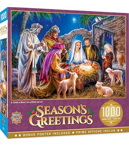 Cobble Hill Puzzle 1000 Pezzi – I Remember Christmas Con Poster, 67,6x48,9 Cm, Prodotto In USA - 4