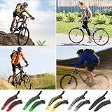 Hejo Universal Bike Mudguards Set 24-29 Inch Front Rear Black Reflective view 7