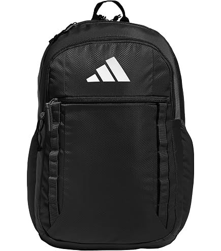 Adidas Unisex-Adult Prime Backpack, Black/White, One Size, Prime Backpack Clothing, Shoes & Accessories