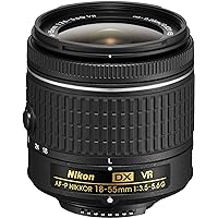 Nikon 18-55mm f/3.5-5.6G VR AF-P DX Zoom-Nikkor Lens - (Renewed)
