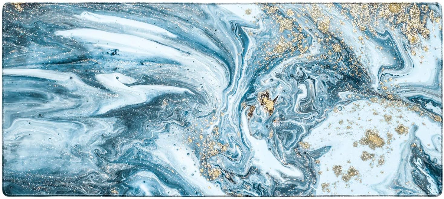 Best Black Marble Computer Desk