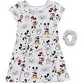 Disney Skater Dress and Scrunchie Infant to Big Kid Sizes (18 Months - 14-16)