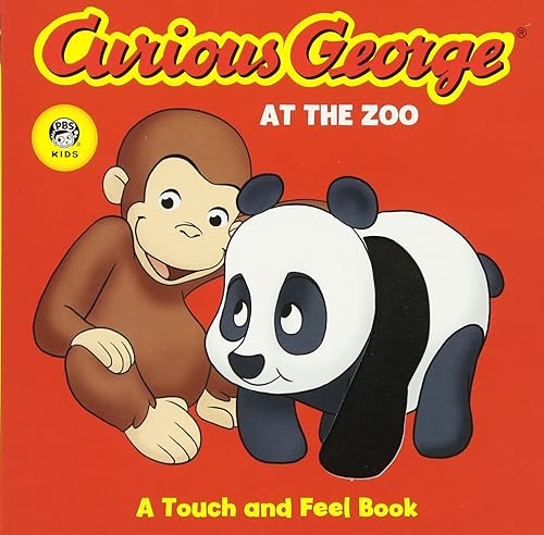 Download Curious George at the Zoo (CGTV Touch-and-Feel Board Book) PDF