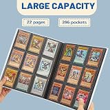 Lictin Trading Cards Album 396 Pocket 22 Pages Card Binder 18 Pockets/Page view 7
