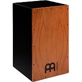 String Cajon Box Drum Instrument with Internal Snare Strings, Adjustable &mdash; NOT MADE IN CHINA &mdash; Play with Your Hands, 2-YEAR WARRANTY