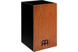 MEINL PERCUSSION String Cajon Box Drum Instrument with Internal Snare Strings, Adjustable — NOT MADE IN CHINA — Play with Your Hands, 2-YEAR WARRANTY