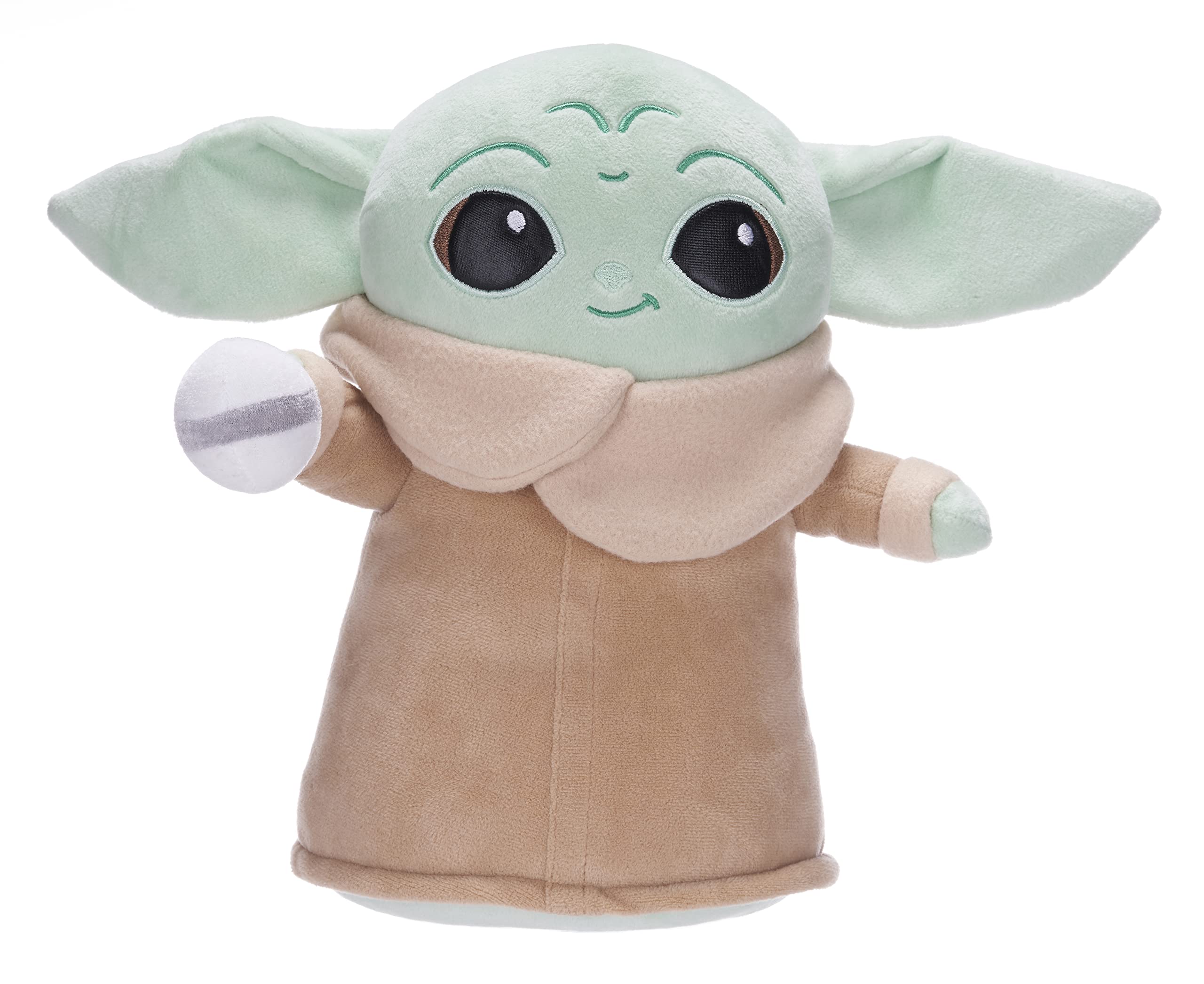 Star Wars 12 Inch Mandalorian Soft Toy Baby Yoda Plush Grogu The Child (MANDALORIAN WITH BALL)
