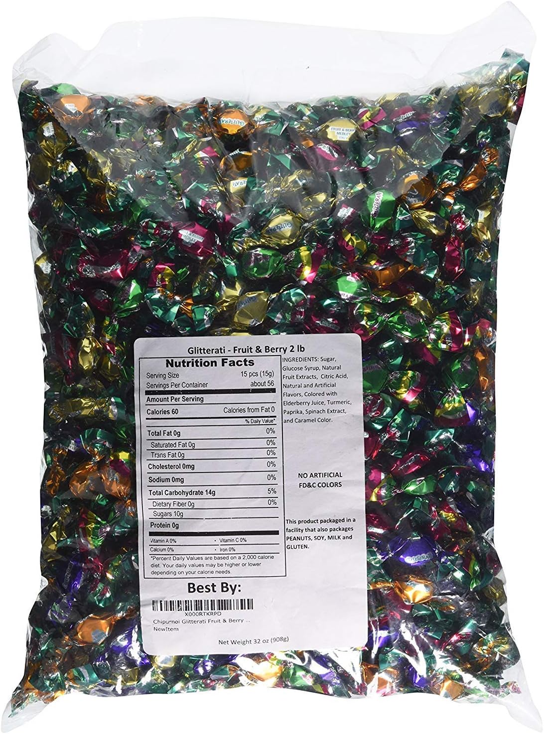 Chipurnoi Glitterati Fruit & Berry 2lb (3 Pack)