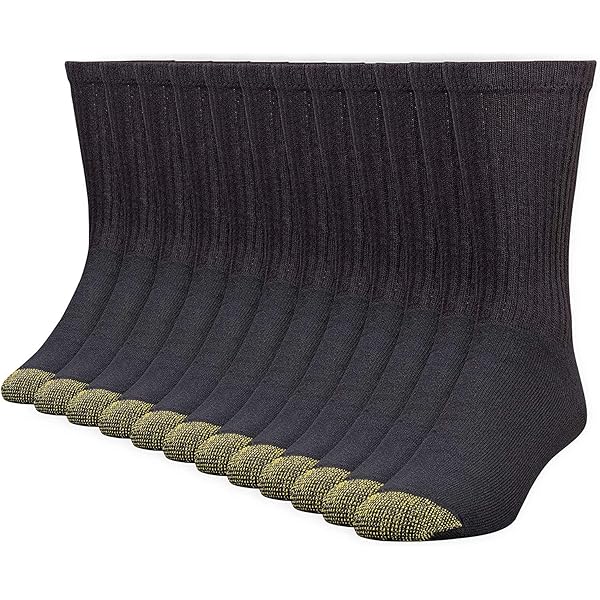 Amazon.com: GOLDTOE Men's 656s Crew Athletic Socks, Multipairs