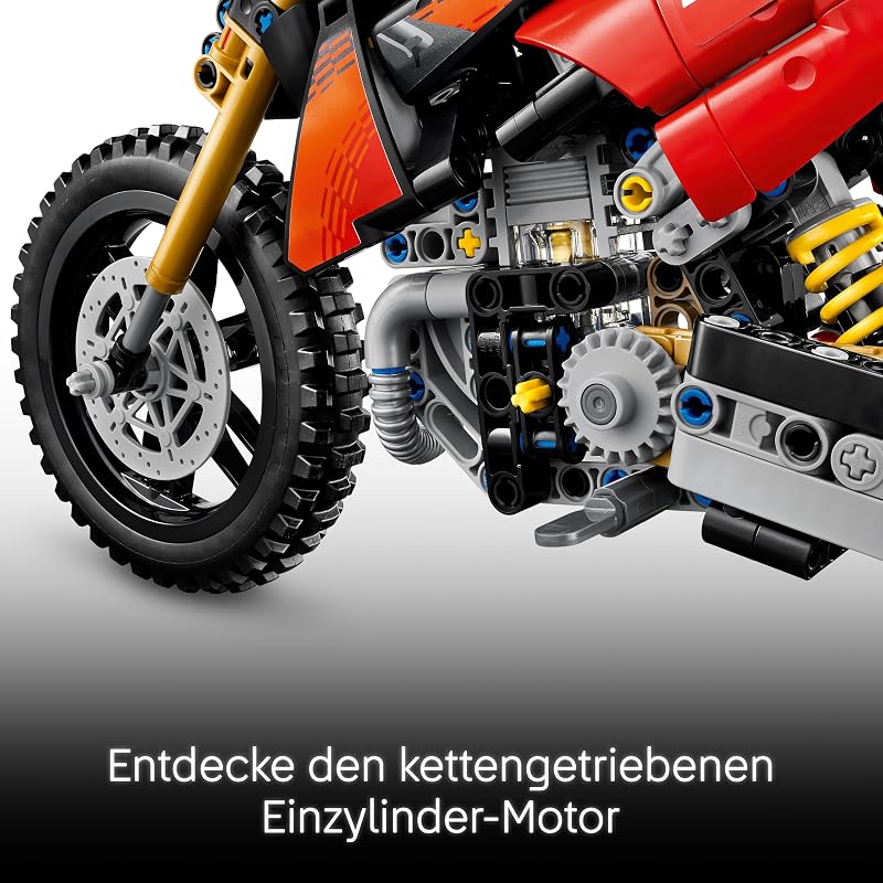 Technic Ducati Desmo450 MX Factory Motorrad 42238