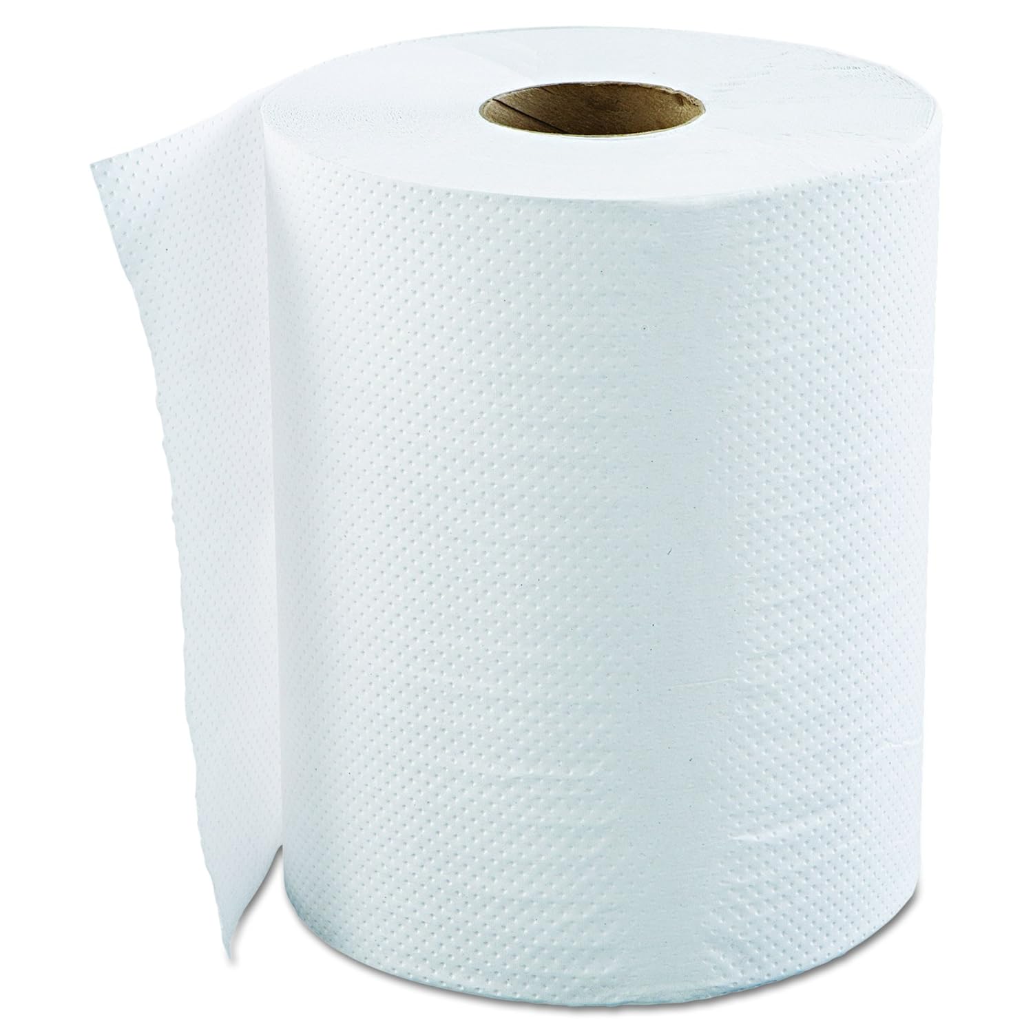 GEN 8X800HWTWH Hardwound Roll Towels, 1Ply, White, 8" x