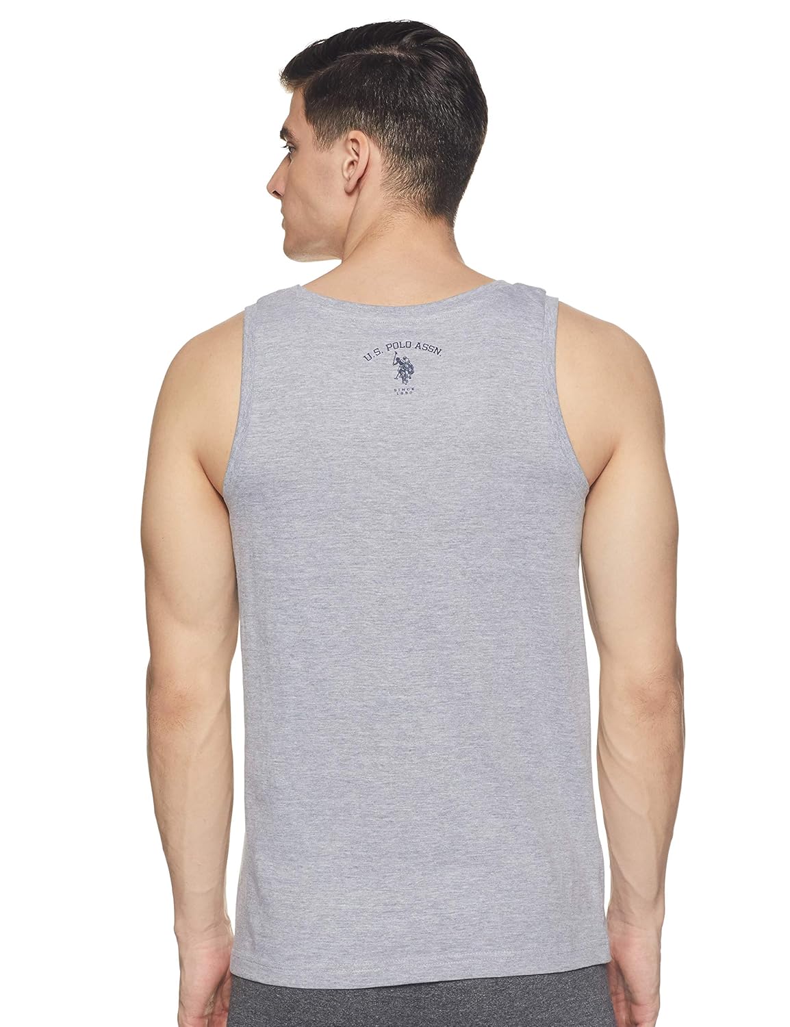 us polo assn men's printed cotton vest