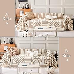 VClife Boho Couch Cover Sofa Covers, Chenille Couch