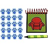 Handcrafted Handy Dandy inspired Notebook with 120 clue stickers and 1 black crayon "STEVE"