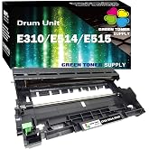 Green Toner Supply E515 E514 E310 Imaging Drum Unit, 1-Pack (Drum Only) | Replacement for Dell E310dw E514dw E515dw E515dn Printer, 12,000 Pages, High Yield