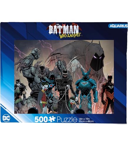 Clementoni Batman Puzzle 500 Teile – Für Erwachsene & Kinder Ab 9 Jahren, 49x36 Cm, Comic-Motiv