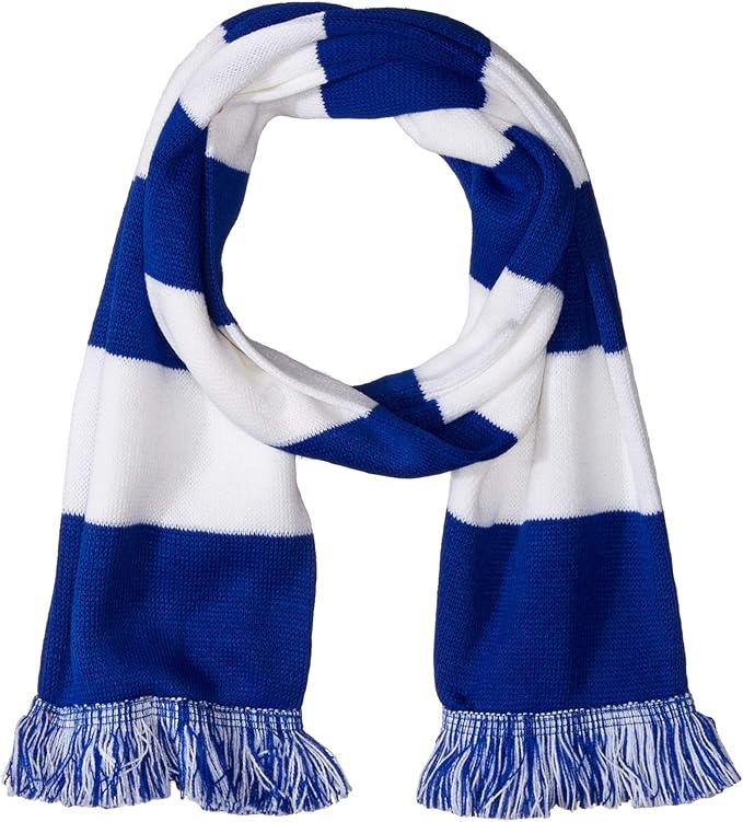 Blue and white scarf Outlet