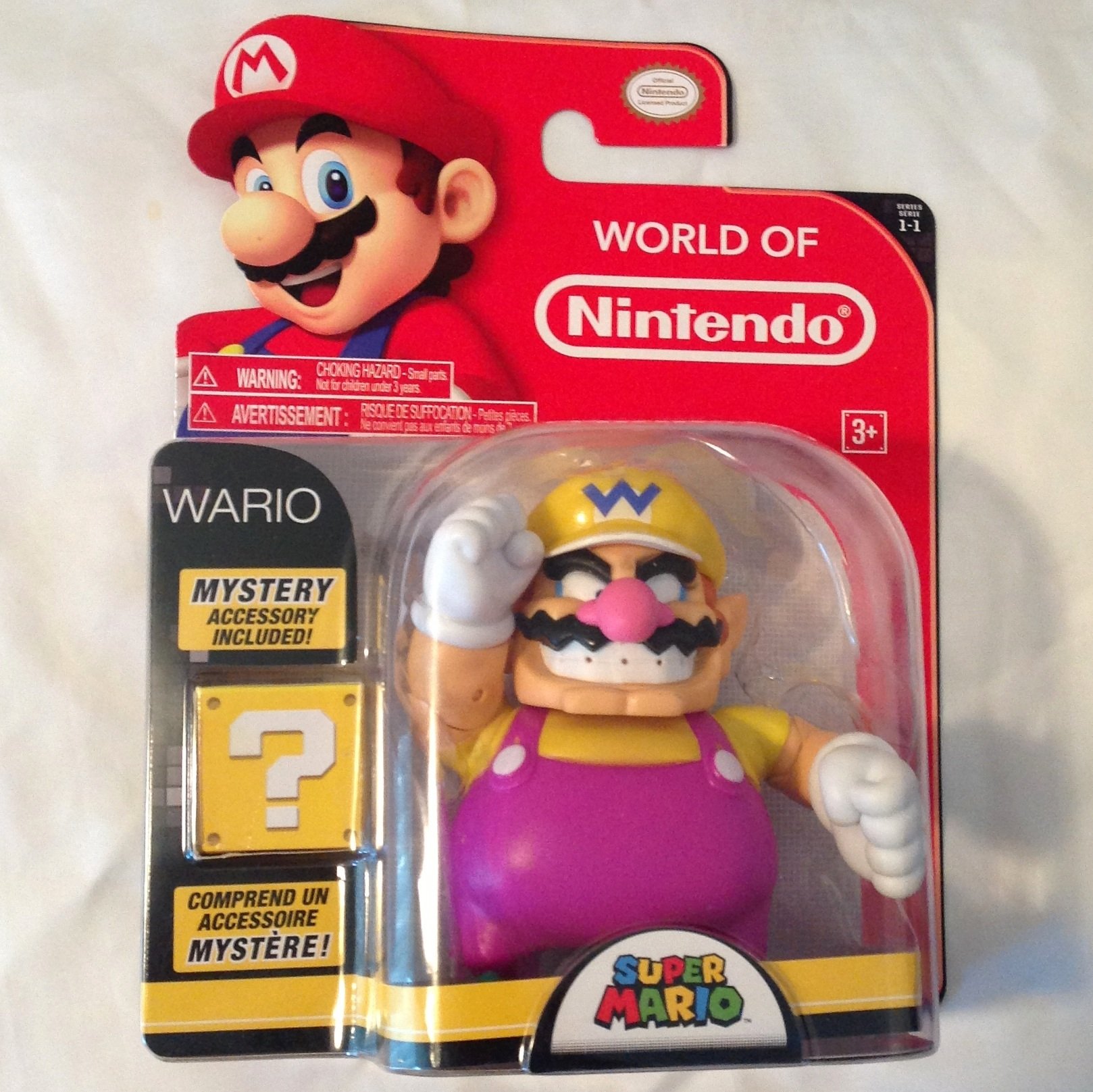 World of Nintendo Super Mario Wario Figure 39897685236 eBay