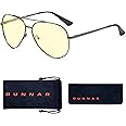 Gunnar Optiks Gaming Glasses | Blue Light Blocking Glasses | Maverick/Gunmetal by Gunnar | 65% Blue Light Protection, 100% UV