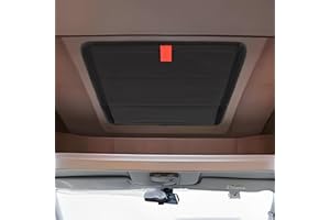 RedCall Rv Skylight Cover Insulator,Rv Vent Covers for Roof,Black Sun Blackout Fabric (16 x 16 inch),Camper Accessories for Inside