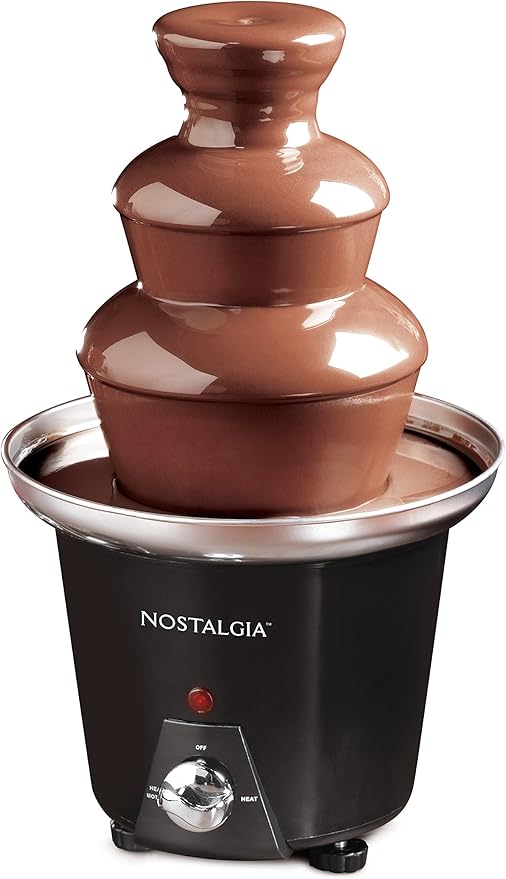 Nostalgia Electrics Mini Fondue Fountain Fuente de chocolate Hogar y Cocina
