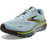 Brooks Men&rsquo;s Adrenaline GTS 23 Supportive Running Shoe - Cloud Blue/Goblin Blue/Lime - 8 Medium