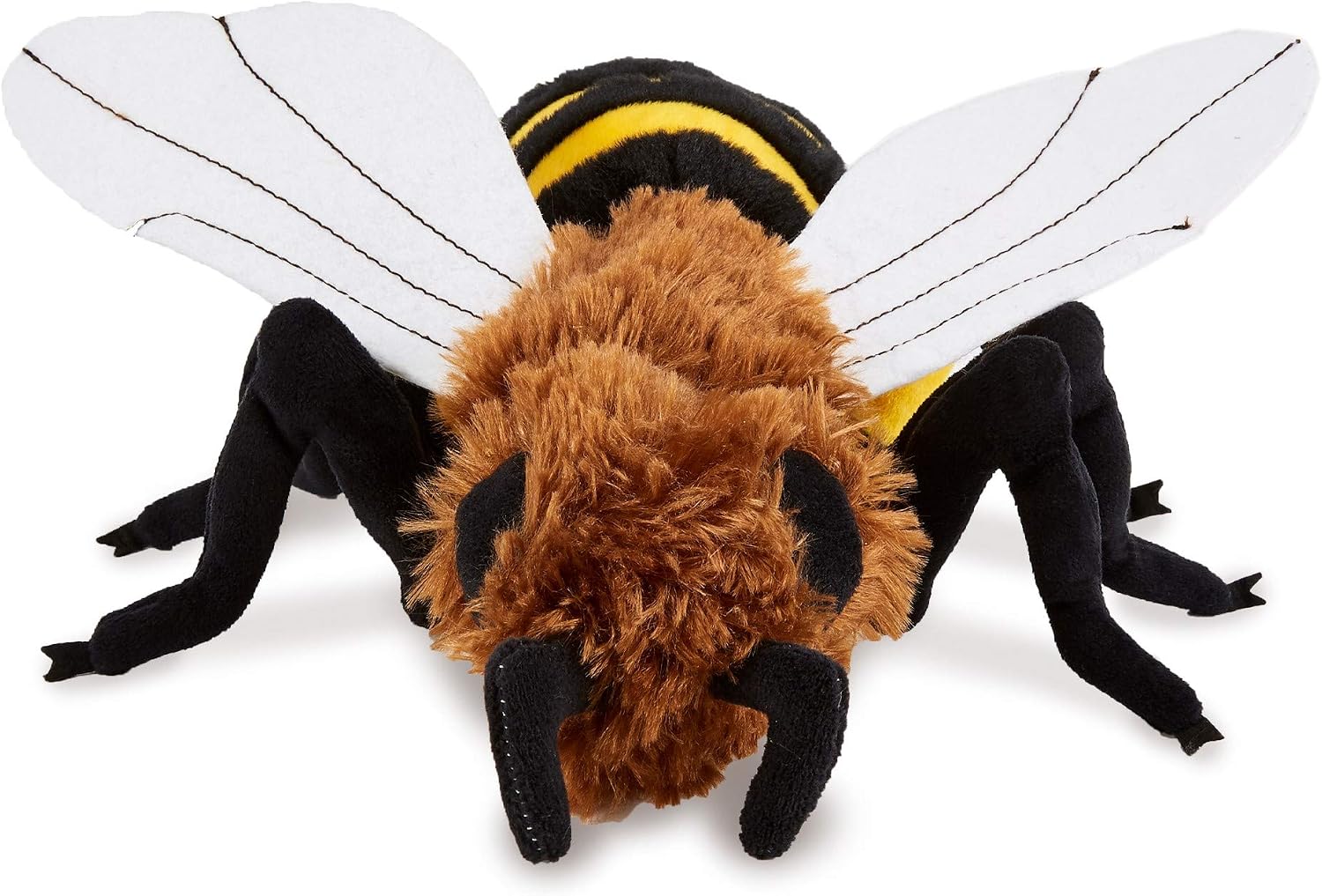 Zappi Co Plush Children's Stuffed Soft Cuddly Plush Toy-Part of Safari Animals Collection, Perfect for Kids (30cm Depth)(Honey Bee) - Image 4