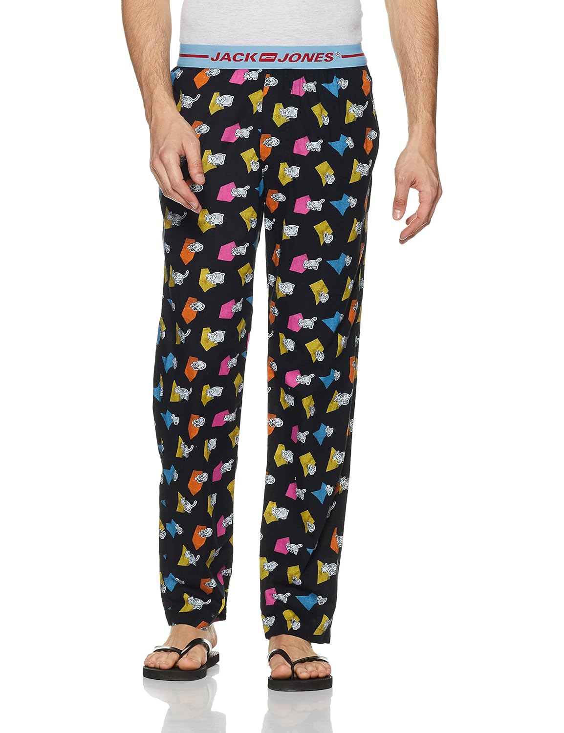 jack & jones men's cotton lounge pants