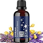 Sleep Essential Oil Blend for Diffuser - Dream Essential Oils for Diffusers Aromatherapy and Relaxation with Clary Sage Ylang