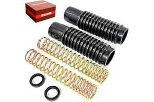 BIGLKNM Front Fork Boot & Spring Seal Rebuild Kit Fit for CT90 Trail 90 CL125 CB125 CT90 CL90 CT90 OEM# 51611-459-880