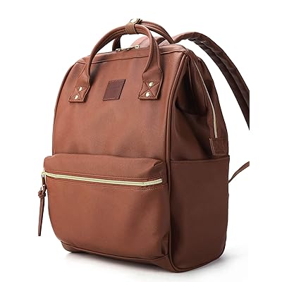womens leather backpack with laptop compartment