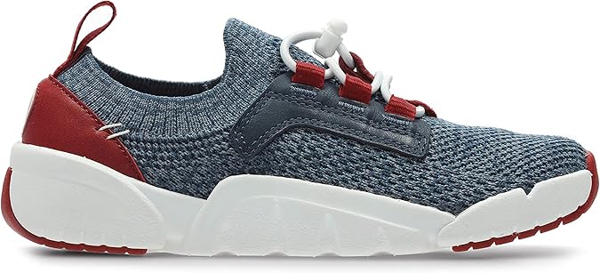 clarks velcro trainers