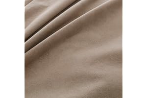 OctoRose Waterproof Pets Friendly Easy Fit Fitted Elestic Futon Cover Bonded Micro-Suede Sofa Daybed Mattress Slipcover (Waterproof-Tan, Queen)