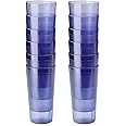 New Star Foodservice | Restaurant-Grade Beverage Tumblers (Blue (Set of 12), 20 oz)